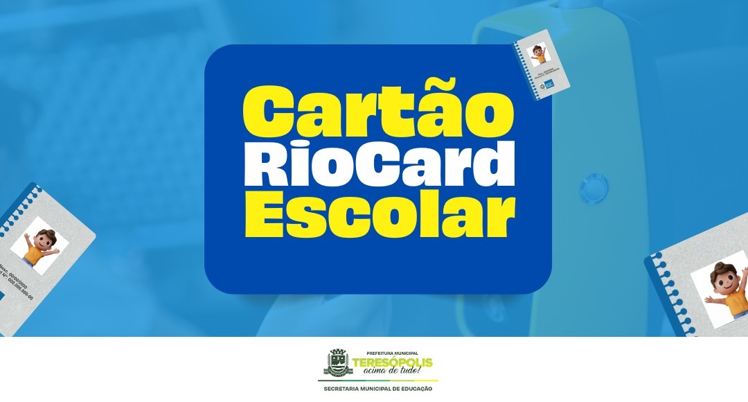 Leia mais sobre o artigo Alunos novos da Rede Municipal devem solicitar o Cartão RioCard Escolar