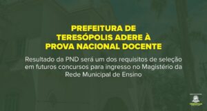 Leia mais sobre o artigo Prefeitura de Teresópolis adere à Prova Nacional Docente